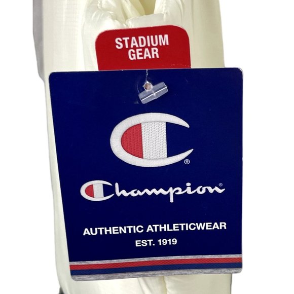 Champion Stadium Gear Hoodie Puffer Vest Water Repellant Women's Size Large - Picture 3 of 4